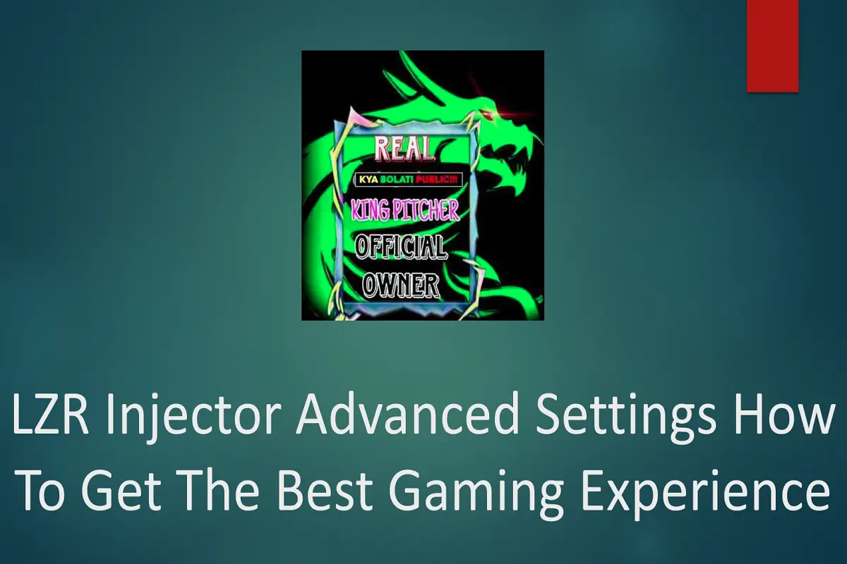 LZR Injector Advanced Settings: How to Get the Best Gaming Experience