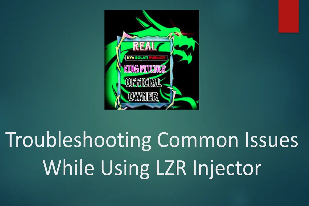 Troubleshooting Common Issues While Using LZR Injector